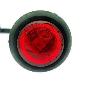 0.75″ 12V Red Amber Clear Color Classic Mini LED Fender Side Marker Clearance Light for Truck Trailer Other Car Accessories