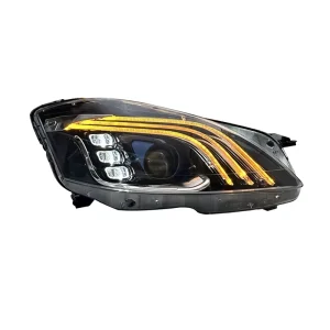 06-12 Mercedes-Benz S-Class W221 Maybach LED Headlight Assembly Modification Daytime Running Lights 12V