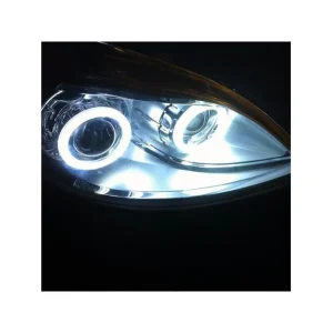 1 Pair Car Bulb LED Headlight for Cars Halo Ring Headlight DRL Universal Headlights for Auto