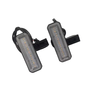 1 Pair LED Turn Signal with Buckle For Electric Scooter Electric Bicycle 48V 60V Universal Turn Signal Parts