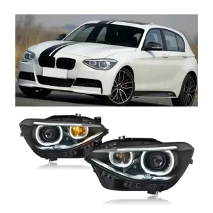 1 Series F20 Headlight Upgrade for BMW F20 Hatchback LED Headlamps DRL Turn Signal Daytime Running Lights Front Lamps