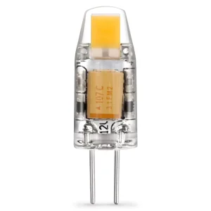 1.2W 2700K G4 LED Bulb Dimmable 12V COB Silicone Clear Body Mini Light