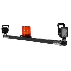 1.2m Car Roof Top Mining Indicator 12V 24V Mine LED Safety Warning Lightbar with Beacon Light Work Lamp Strobe Light