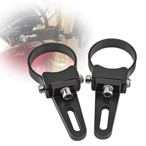 1.5 1.75 2 Inch Tube Mount Clamps Adjustable LED Bar Work Light Mounting Brackets Holder Kits for Motorcycle ATV UTV Trucks Off Road