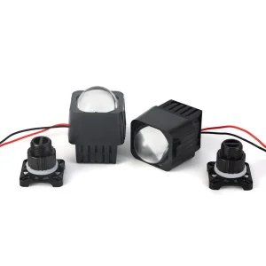 1.5” Square Size LED Headlights Auxiliary Spotlight for Car Driving Matrix Biled High Intensity Light