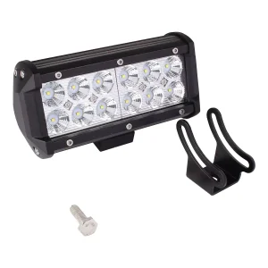 10 30V Offroad 36W Flood Beam 7 Inch Car Bumper LED Light Bar 4×4 Off Road