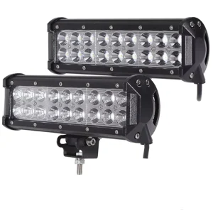 10-30v LED Vehicle Lights 9 Inch LED Car Roof Rack Light Bar Offroad 4×4 54w High Power LED Offroad Bar