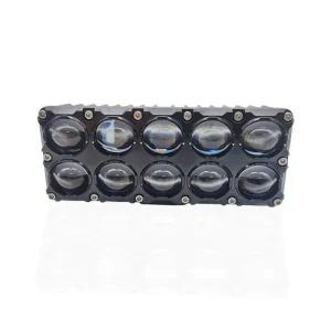 10 Lens Motorcycle Spotlights LED Lens Headlight Driving Lights Work Light Fog Lamp Bulb for Car Truck SUV