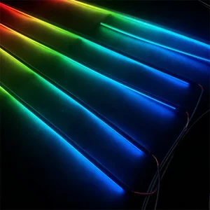 10 in 1 Car RGB LED Atmosphere Light Bar Strips Ambient Symphony 6 in 1 Car Interior Decoration Lights with Music Sync Feature