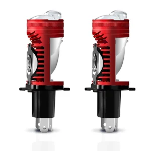 100W H4 LED Projector Lens Headlight Bulb for Car & Motorcycle Plug & Play Fan P01 P1 P2 P3 P4 P5