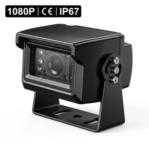 1080P Waterproof Night Vision Starlight AHD Vehicle Exterior Camera 12 IR LEDs IP67 Compact Aluminum Alloy Truck Bus Monitoring