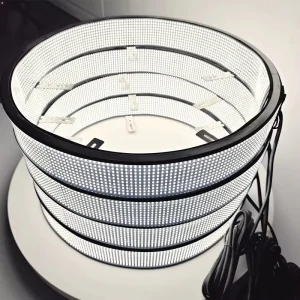 10Rows 20Rows 15″17″20″ LED White Wheel Ring Lights Kit Car Truck SUV Off Road Light Waterproof Bluetooth Control