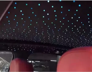 10W RGBW LED Fiber Optic Aluminum Star Ceiling Light 550Pcs Starlight Twinkle Headliner Car Ambient Lighting Kit IP43 Rated Ra90