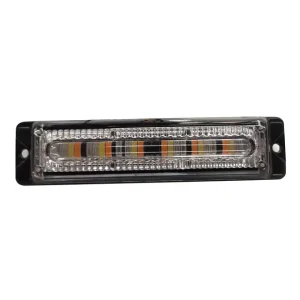 10W Waterproof LED Strobe Light Bar for Car Emergency Warning 10-28VDC 8PCS 3W LEDs Surface/Bracket Mount