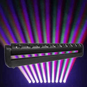 10pcs 40W Bar Lights RGBW Beam Effect DMX512 Control Stage Lighting DJ LED Light for Wedding Party Disco KTV Club