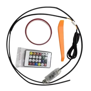 110cm Dream RGB LED Strip Car Interior Multi Color Ambient Light Strip