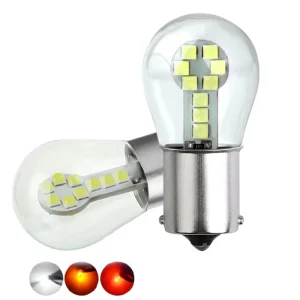 1156/1157 3030 Glass Bulb 18SMD 3W Car Turn Signal Corner Light Brake for Vehicle Lighting