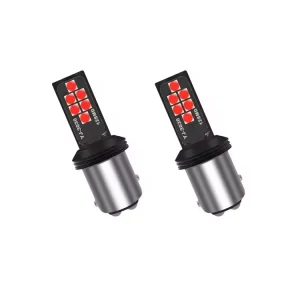 1156 1157 BAu15s Py21W P21W5W 3030 Car LED Brake Lights 12SMD Reversing Car Turn Signal Lights 7443 7440 Bulb