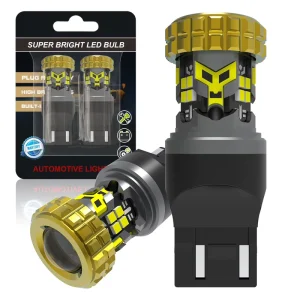 1156 1157 CSP2020 15SMD High Bright LED Brake Light Turn Signal Light Decoding Waterproof Car Signal Bulbs