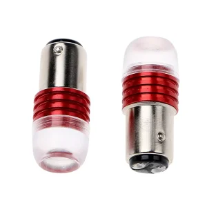 1156 BA15S 1157 BAY15D 5630 3SMD LED Car DRL Lights White Red Strobe Lamp Bulbs for Brake Turn Tail Flashing 12V/24V 5W Power