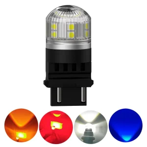 1157 7443 3157 LED Stop Light 25W Canbus 1500LM BAY15D P21/5W T20 7443 W21/5W LED Turn Signal Lights 12V White Amber Red Blue
