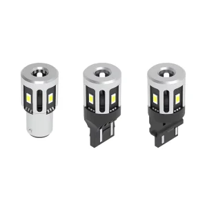 1157 BAY15D P21/5W LED Brake Light 30W Canbus 5000LM CSP 5530 T20 7443 T25 3157 Auto LED Turn Signal Light with Fan