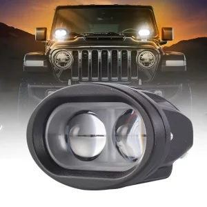 11W 4 Inch LED Fog Driving Lights Factory Flood Beam Spot Headlight for Car Motorcycle Automotive Lighting Systems
