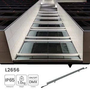 11W DC24V 2200K-6500K RGBW IP65 Waterproof IK07 Anti-Collision DMX Outdoor LED Wall Washer Light Dimmable