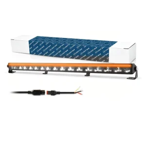 12 22 32 42 Inch LED Light Bar Amber Position Light Emark IP68 12V 24V Offroad Light Bar