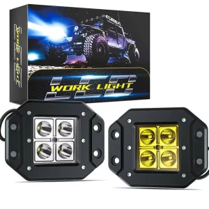 12-24V 20W LED Work Warning Fog Light H4 Auto Spot Beam Offroad Vehicles Truck 4X4 Driving H-F-B4 CE