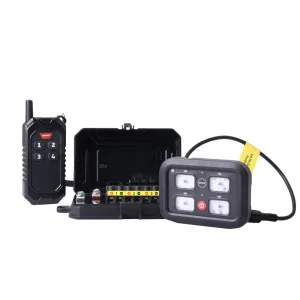 12/24V 40A 4 Gang LED Auxiliary Switch Panel Truck SUV Car Universal Off Road Lights LED Switch Panel