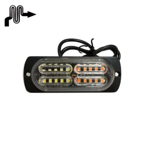 12-24V Aircraft Led Strobe Lights Led Strobe Light Beacon Flashing Grille Car Truck Emergency Led Waterproof Strobe Light