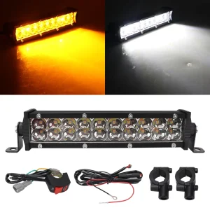 12-24V Car Work Light bar 20smd White Yellow Flash Mini Driving Spot Auxiliary Light Car Tractor SUV ATV CAR Accessories