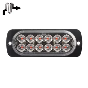 12 24V Flash Car Warning Light 12 Led Strobe Lights Aircraft Red Green Roof Top Truck White Security Led Strobe Light