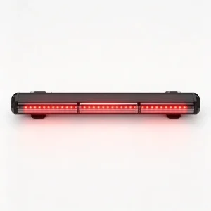 12-24V LED Warning Strobe Bar 36-96 LEDs 11 Flash Patterns for Tractors Red Blue White Alternating Light Bar