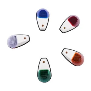 12 24V Universal IP67 Waterproof LED Truck Turn Signal Warning Light Aluminum+PC Material for Car Bus Trailer Side Marker Lamp