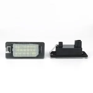 12-30V LED License Plate Light Fit VW Audi Skoda SEAT Golf Polo Cool White