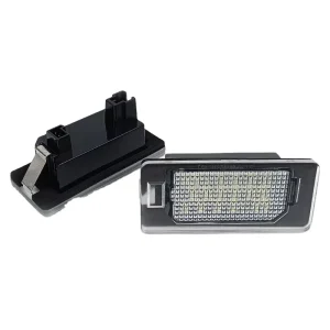 12 30V LED License Plate Light for VW Golf Estate Polo Audi A3 A4 Skoda Octavia Fabia SEAT Ibiza Leon White Lamp