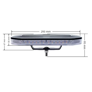 12 Inch LED Work Spotlight Combo Beam White Amber Position Lamp Auto Exterior Lighting for Volvo Heavy Truck Driving