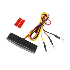 12.9g Lightweight Ultra Compact 12V LED Signal Light 7.3mm Thin Profile for Custom Motorcycle Fabrication