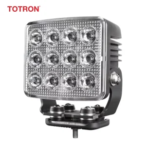 120W High Power Heavy Duty Light Bezel Less Spot Beam LED Working Light for Excavator Truck Industrial Tractor