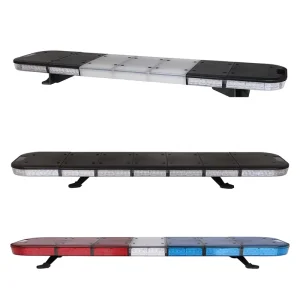 1211mm LED Warning Light Bar with Central White Parts for Fire Fighting Ambulance