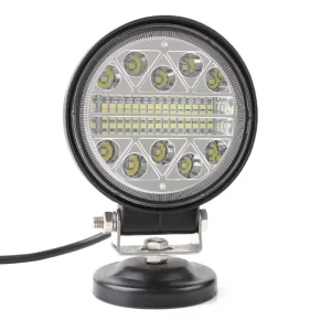 126W Led Working Light Round Spotlight Offroad Led Light 20000LM Off Road Led Work Light
