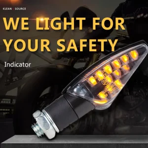 12PCS P2 LED High Brightness Turn Signal Light KS16 015 12V Universal