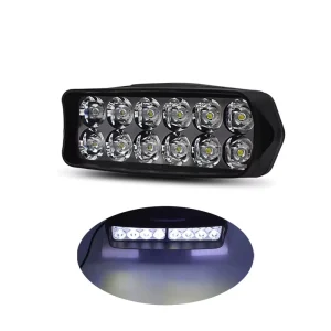 12V 12LED Motorcycle Headlight Driving Spotlight Fog Light Daytime Running Light for Motorcycle Offroad Moto Motorbike