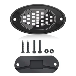 12V 24 LED Car LED Chassis Light Off road Vehicle Single Color Highlight Modified Light Mid grid Atmosphere Light
