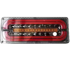 12V 24 Volt LED Tail Lights with Brake & Reverse Features OEM Truck Accessories for Trailers & Cars