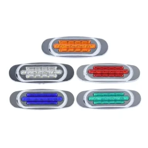12V 24V 16LED Side Marker Indicator Light New Condition Tail Clearance Lamp Lights for Auto Car Bus Trailer Truck