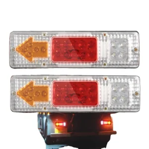 12V 24V 19 LED Auto Truck Rear Tail Reverse Light Brake Lamp Waterproof Truck Trailer LED