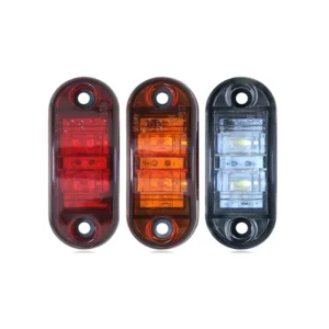 12V 24V 2LED Vehicle Rear Turn Signal Clearance Lamp Truck Trailer Led Side Marker Light Led Clearance Lights